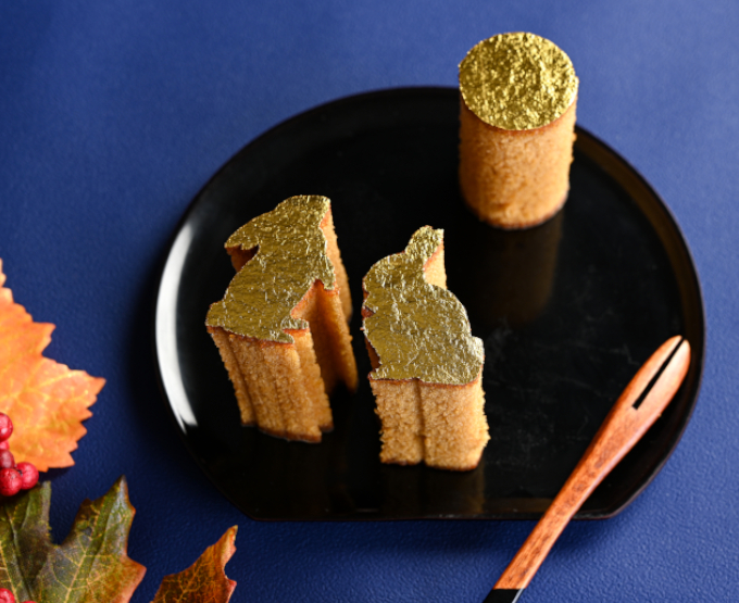 蛇年限定-金沢金箔長崎蛋糕 (蜂蜜/抹茶)