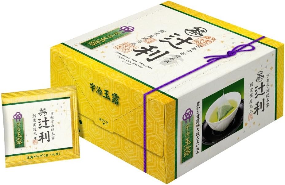 ［京都府］ 宇治総本家辻利 宇治煎茶/宇治玉露/玄米茶三角立體茶包