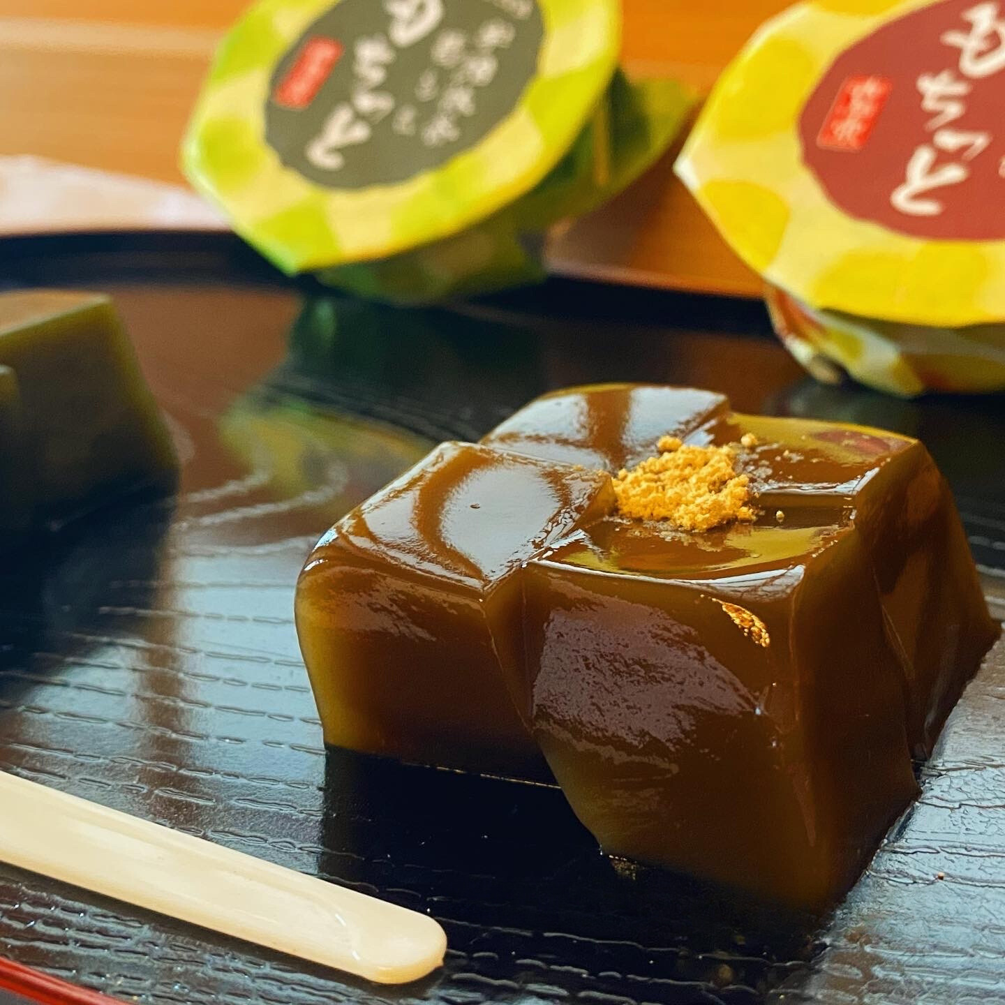 ［京都府］巨泉宇治抹茶／焙茶ＱＱ葛餅-5入禮盒裝