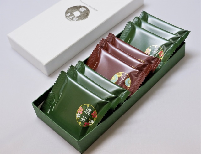 ［京都府］巨泉抹茶／焙茶巧克力片