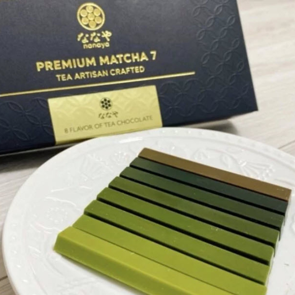 ［靜岡縣］ななやPremium Matcha7 靜岡抹茶巧克力